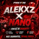 Venta de diamantes Alekxz X Nano discord icon