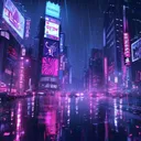 Fluorescence Cyberpunk Gaming & Social Community