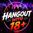HANGOUT WITH 18+ discord icon