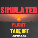 Simulated Flight takeoff