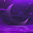 Moonrise River