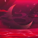 Moonrise River