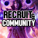 Discovery icon for Recruitment & Community [NA/OC] [World of Warcraft] Discord server