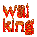 Walking banner