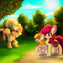 Les poney d'abord