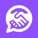 Converse • Find Friends Discord Server Icon