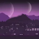 twin moons