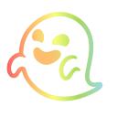 Spooktrum - a queer safe space icon