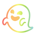 Spooktrum - a queer safe space icon
