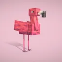 Flamingos & Pens