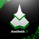 Aesthetic X icon