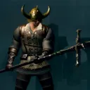 Spear and Magic Helmet