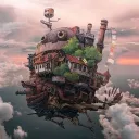 dawn's moving castle