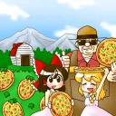 The blessed touhou Pizza server