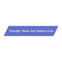 Thought: News and Debate Club Server Icon