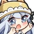 anime girl with a pot icon
