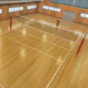 La cancha naranja