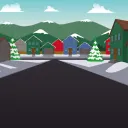 quiet little mountain town