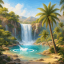🌴 The Oasis 🌴 Discord Server Icon – Valorant
