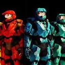Red vs. Blue Discord Server Icon