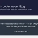 Bilberry-Hugo-Theme
