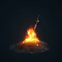 The bonfire