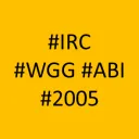 Ersatz #IRC #WGG #05 #hashtag