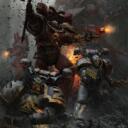 Warhammer 40K. IRON +  OXYGEN = RUST Discord Server Icon