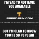 Super Meme Bros Speedrunning