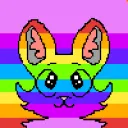Rainbow Bunny