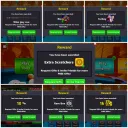 8 BALL POOL FREE COINS , FREE SCRATCHERS,  FREE CUES & FREE REWARD