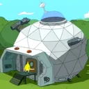 Banana Man's house
