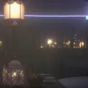 rainy cafe