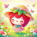  Strawberry Clouds  Discord Server Icon
