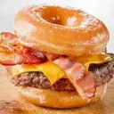 The server of the donut burger