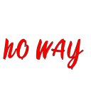 NO WAY icon