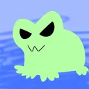 Grumpy Frog
