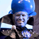 Steve Carrel Dressed As MegaMind!