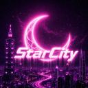 StarCity・Social・VC・Sing・Hangout・Art・Memes・Gaming・EGirl・Active・Chat・Friends - E for Everyone! Discord server logo