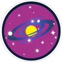 Golden Galaxy MC Discord Server Icon