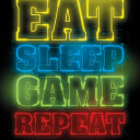 Eat Sleep Game Repeat Server Icon