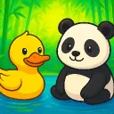Im Teich der Pandas und Enten