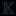 Capitalized K's icon