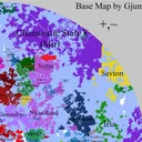The +,- Region