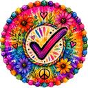 Verified Hippie Discord Server Icon