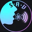 Scientifically Augmented Voice Icon