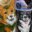 Gladys and Merlin’s Corgi Coup