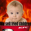 We Sell Fried Children Restaurant