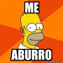 Me aburro