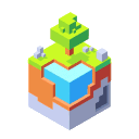 ONEBLOCK Discord Server Icon – Minecraft